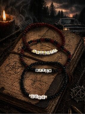Supernatural Inspired Bracelet Stack Set 8”